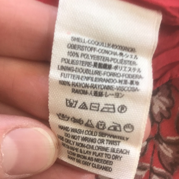 ✨SOLD✨Red Floral Free People Flowy Dress - Picture 7 of 7